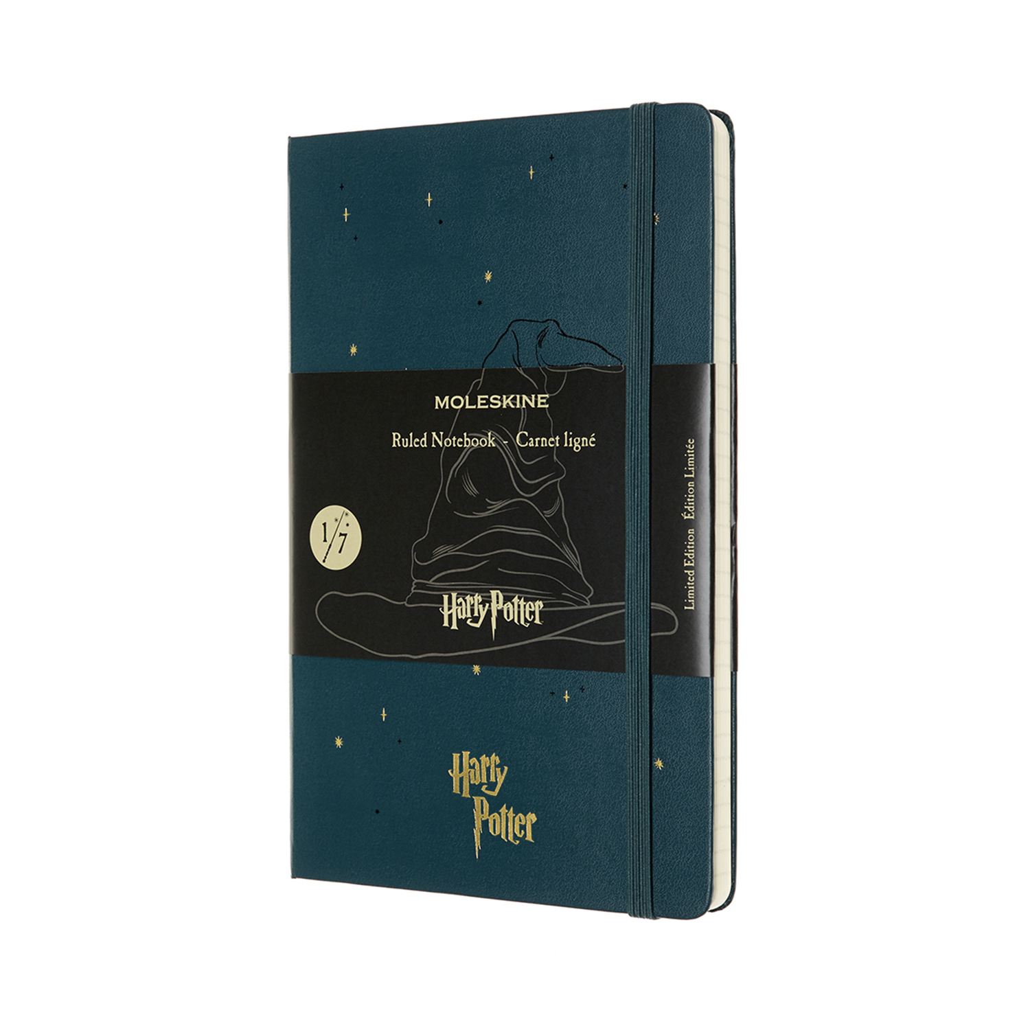 

Записник Moleskine Harry Potter середній 1/7 Лінійка Шалфей (8053853603692)