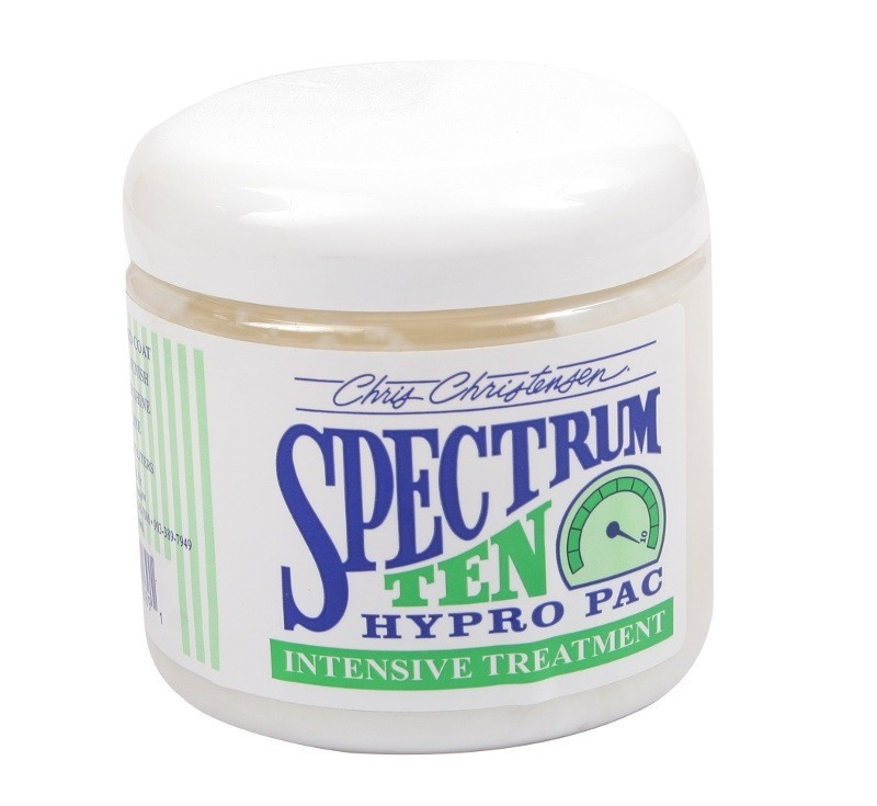 

Маска Chris Christensen Spectrum Ten Hypro Pac для собак с ломкой и поврежденной шерстью, 473 мл