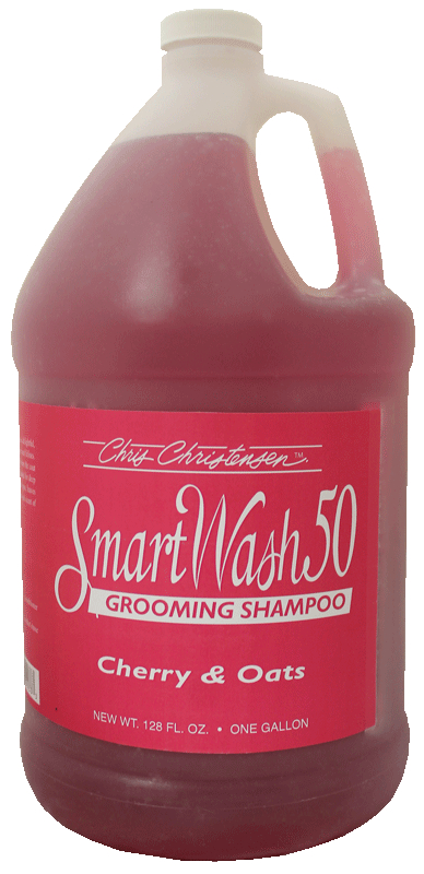 

Шампунь Chris Christensen Smart Wash Cherry & Oats для собак с ароматом вишни и овса, 3.8 л