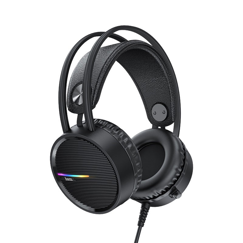 

Наушники игровые Hoco W100 Touring gaming headset с микрофоном Black