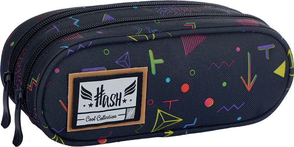

Пенал Hash 2 XL HS-110 с двумя отделениями (505019030)