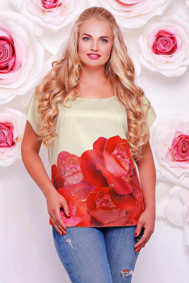 

Футболка FashionUP FB-1353F 50