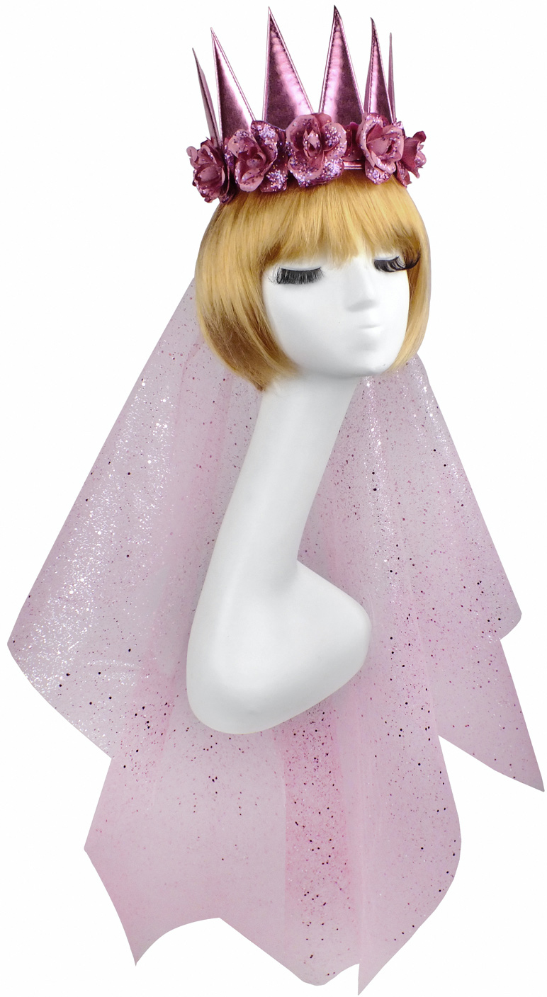 

Корона Seta Decor Королева Роза 18-1047PN 52-54 Розовая