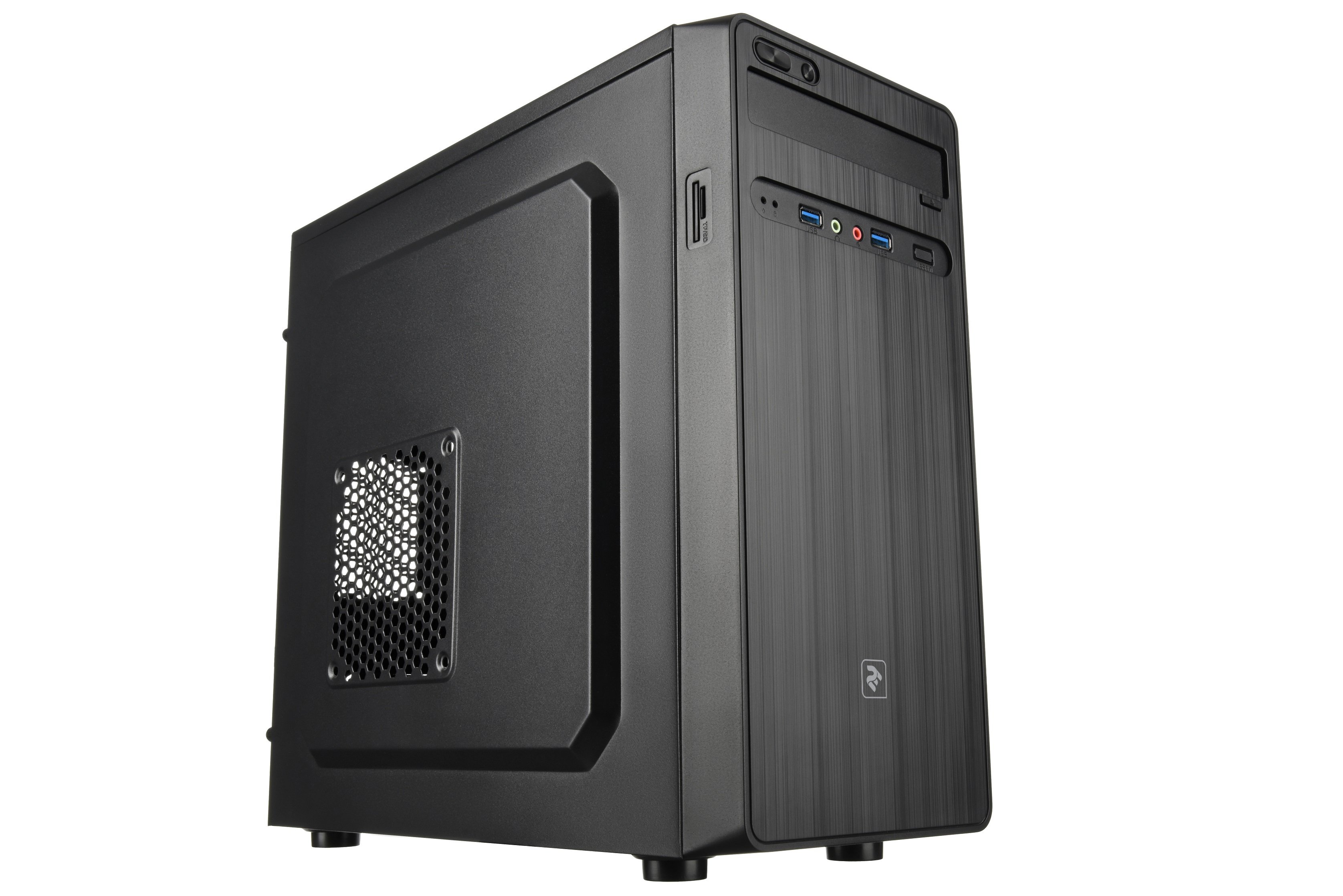 

Корпус 2E VIGEO (TMQ0107), MiniT, mATX, mini-ITX, 2*USB3.0, без БП,черный