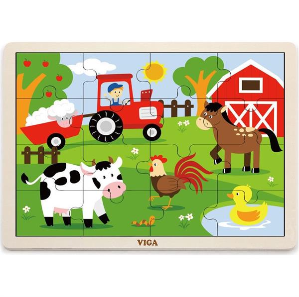 

Пазл Viga Toys 2+ (det0002261) Разноцветный