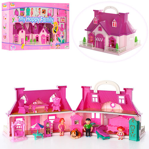 

Кукольный домик Tiny dreams 88,5х44х13,5 см (igr0001146) Розовый