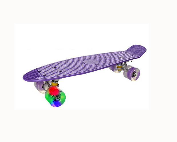 

Скейт METR+ 56х14 см (fit0005128) Фиолетовый