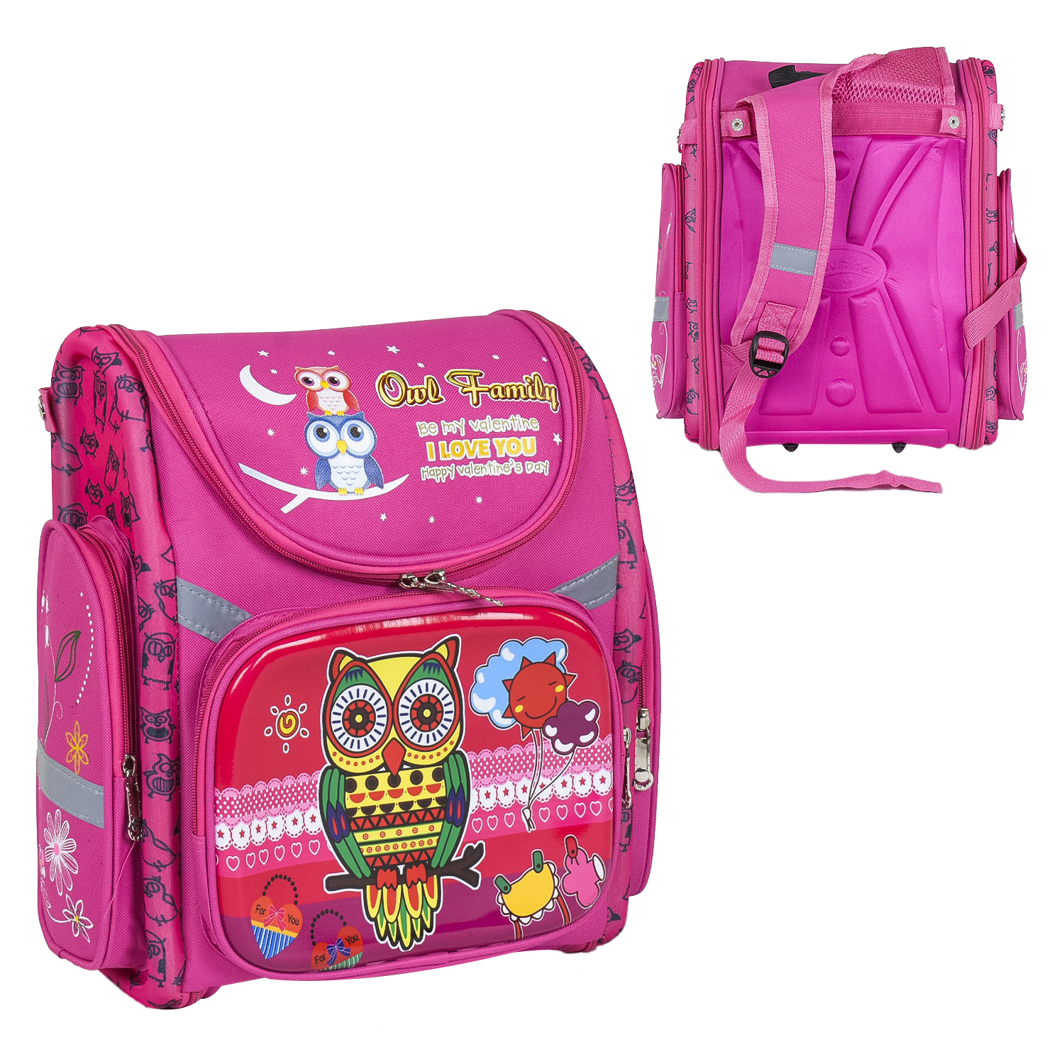 

Школьный рюкзак Penny 34x17x38 см Розовый 000050525