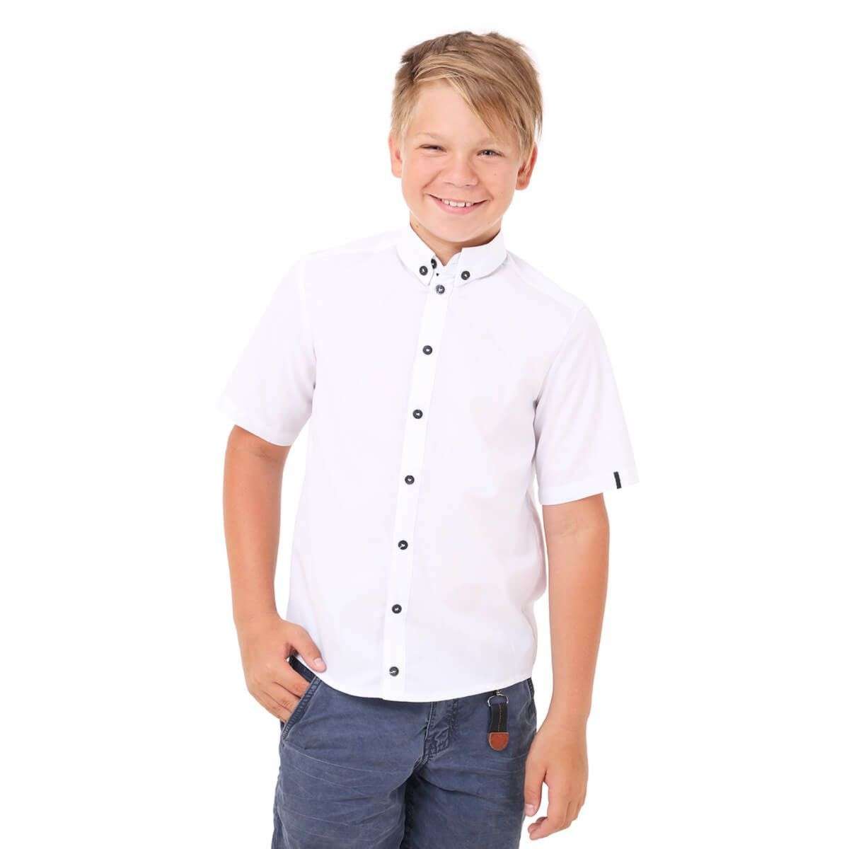 

Рубашка Timbo Adam р.30 (6-7 лет) 122 см Белый (R034072)