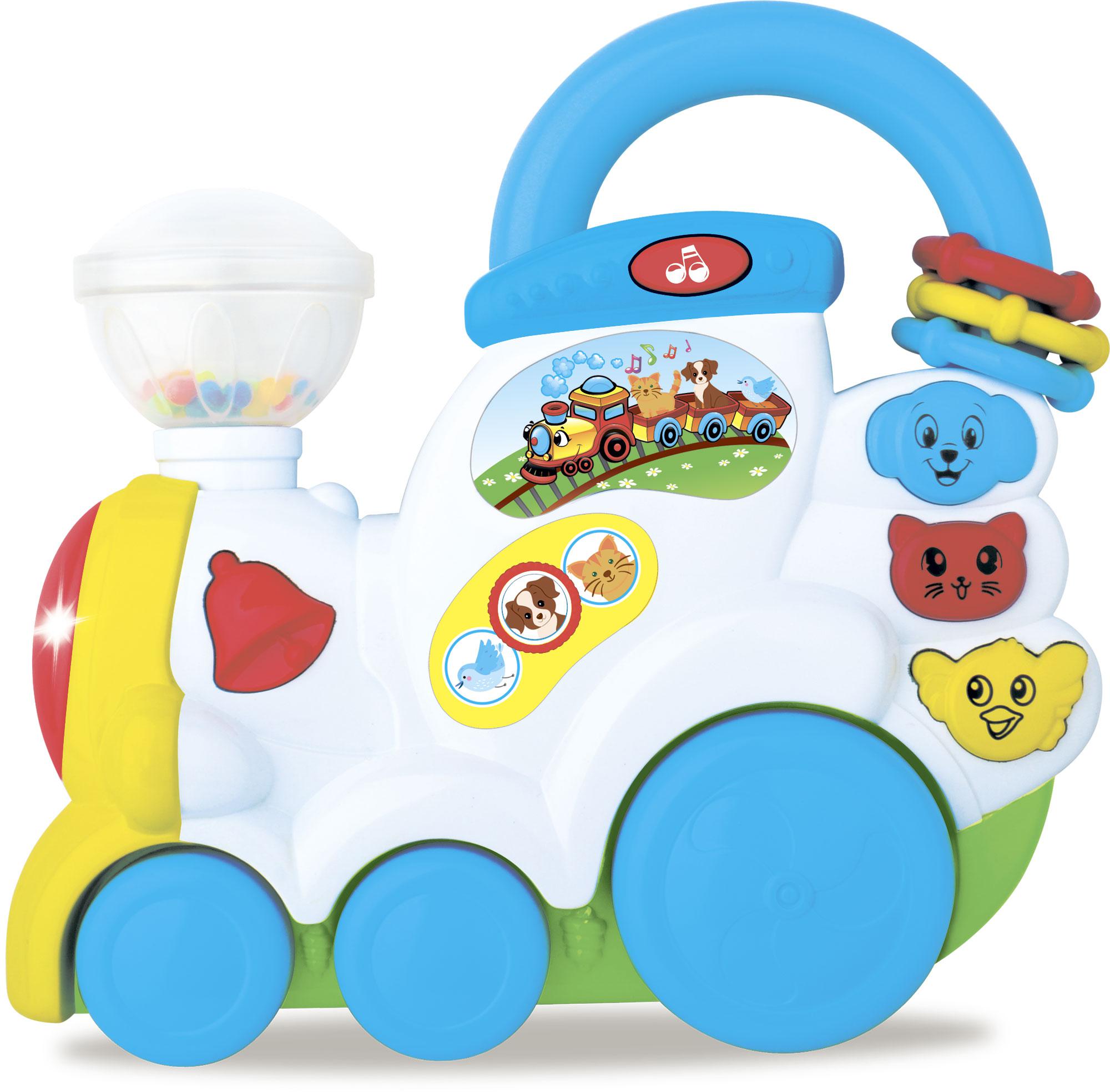 

Музыкальная игрушка BeBeLino Поезд с Животными (58085)