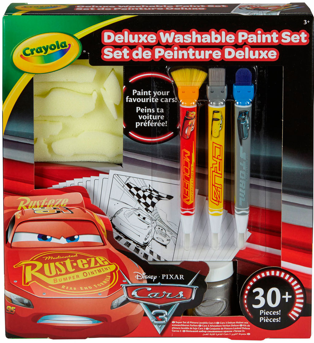 

Набор Crayola Тачки-3 Делюкс со смываемыми красками (54-0159)