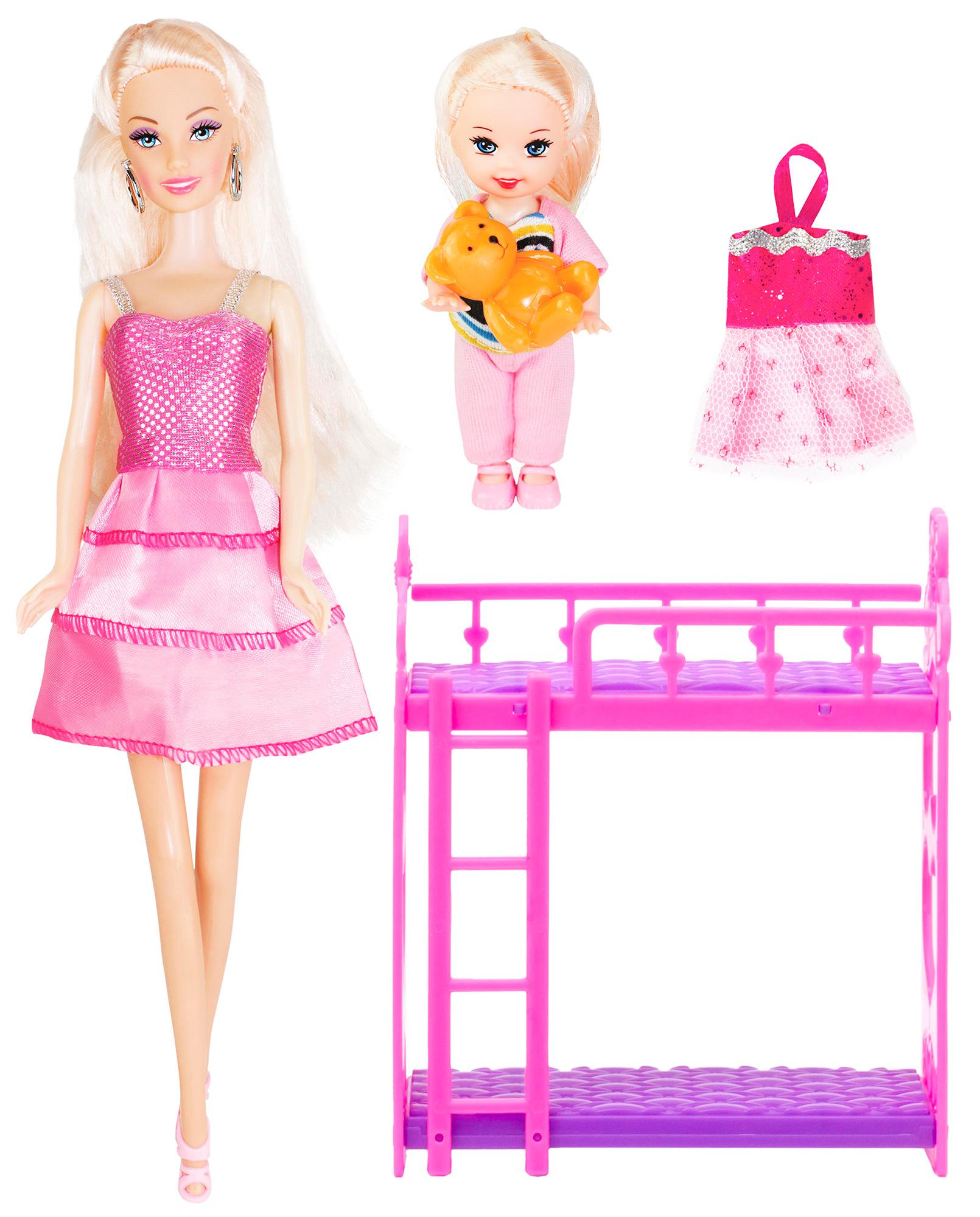 

Кукла Ася с дочкой + двухъярусная кроватка ТМ Ася серия Спокойной ночи малышка (35095)