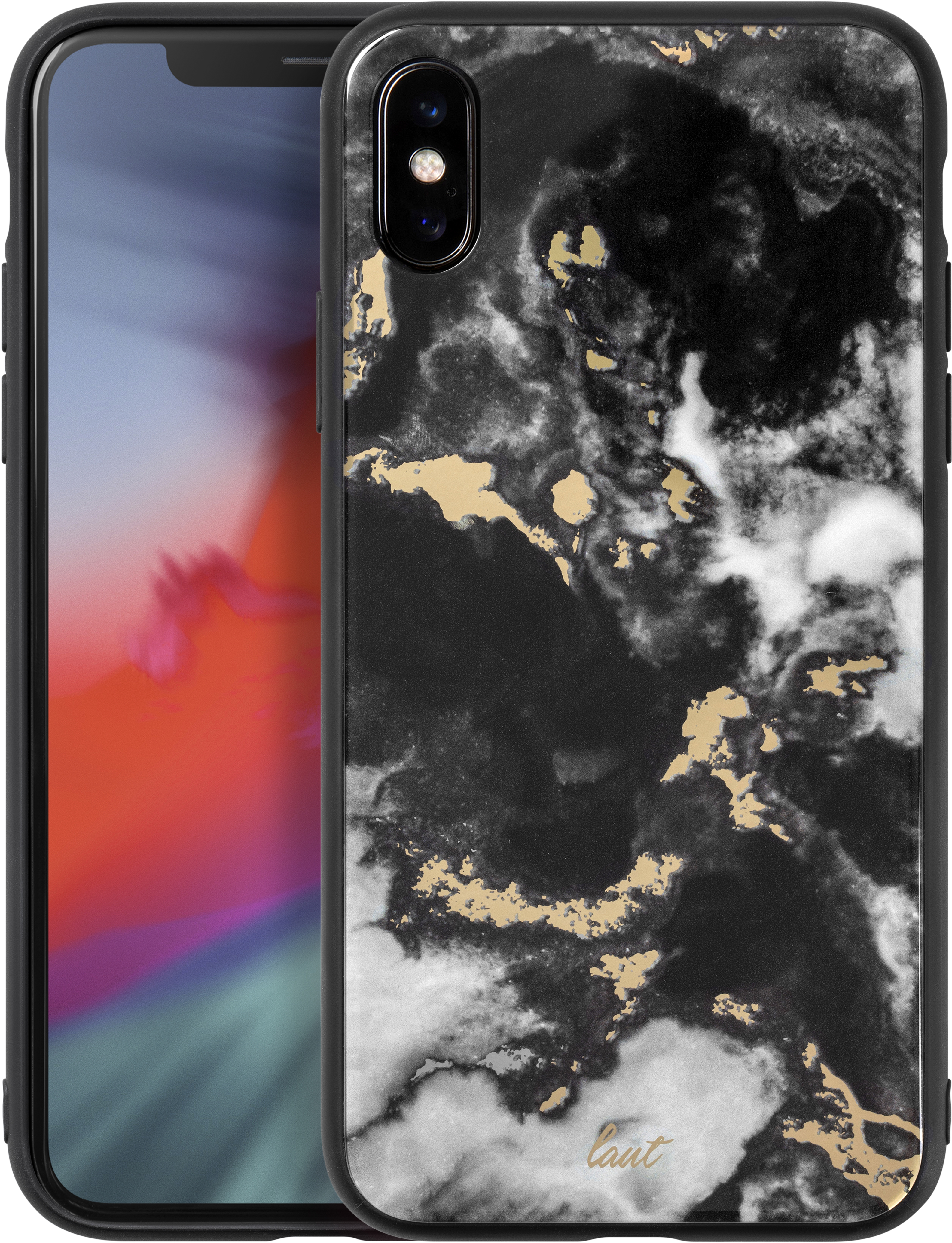 

Панель Laut Mineral Glass для Apple iPhone Xs Max Black (LAUT_IP18-L_MG_MB)