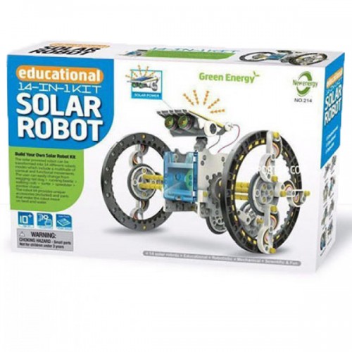 

Робот Конструктор На Солнечной Батарее Robot Solar 14 In 1
