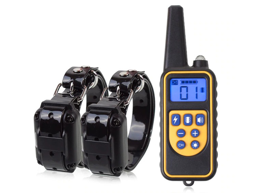 

Электроошейник BauTech Для собак Pet DTC800 с пультом ду 2 receiver Черный (1007-221-00)