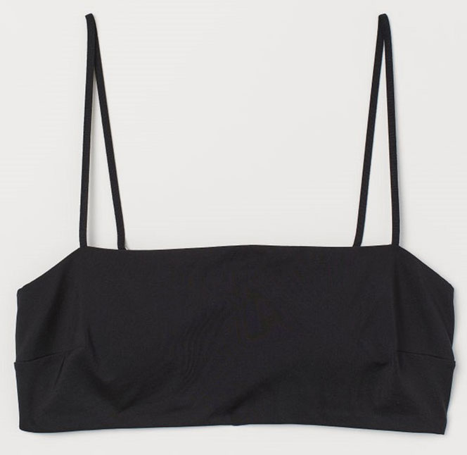 

Верхняя часть купальника H&M 0689021 36 Черная