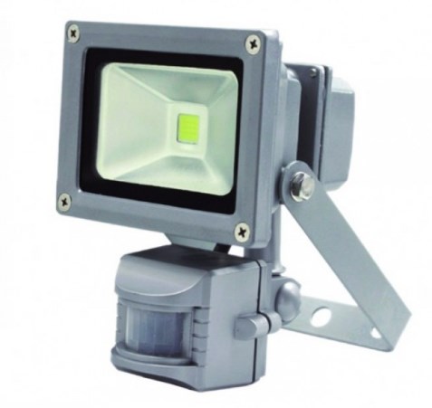 

Прожектор LED 20w 6500K IP65 1100LM LEMANSO 100-265V с датчиком серый/ LMPS24