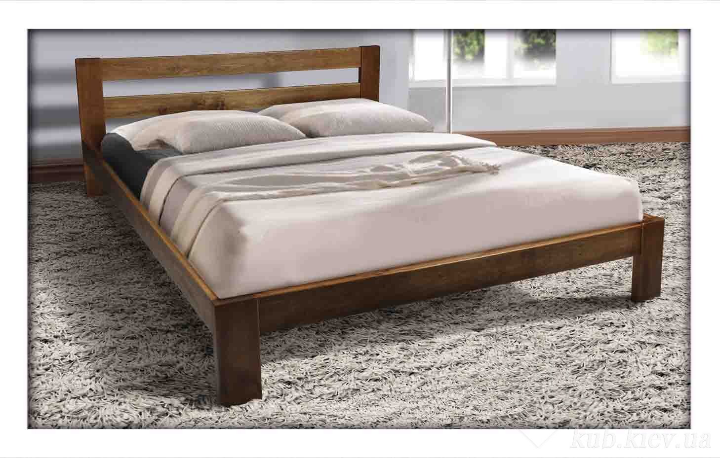 

Двуспальная кровать МИКС-Мебель Star 160*200 Коньяк