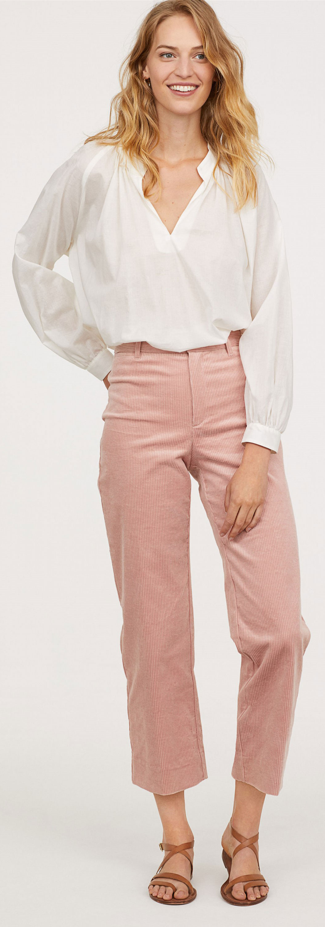 

Брюки H&M XAZ108289RKUW  Розовые, Брюки H&M XAZ108289RKUW 42 Розовые