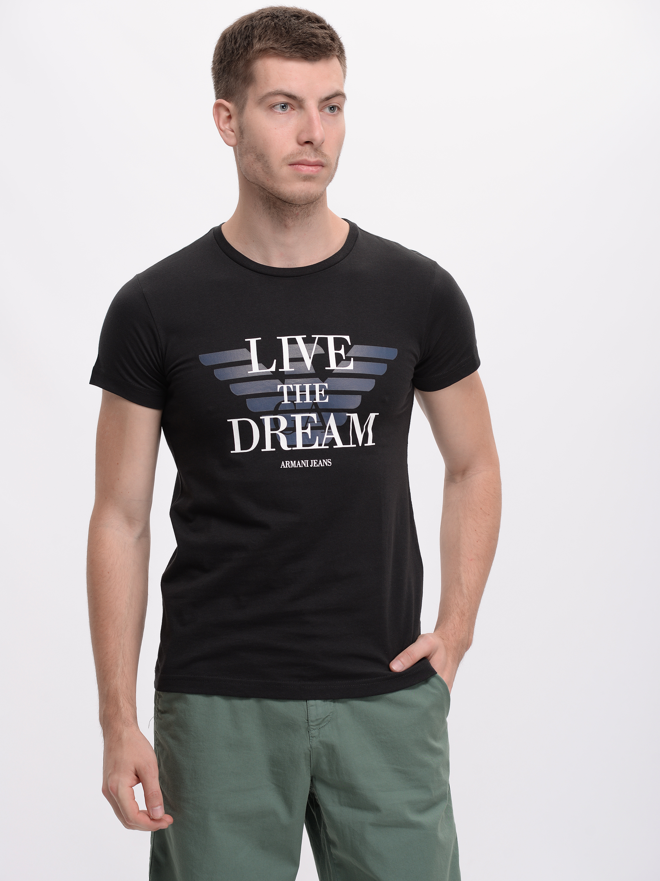 

Футболка Armani Jeans 5775 S (44) Черная