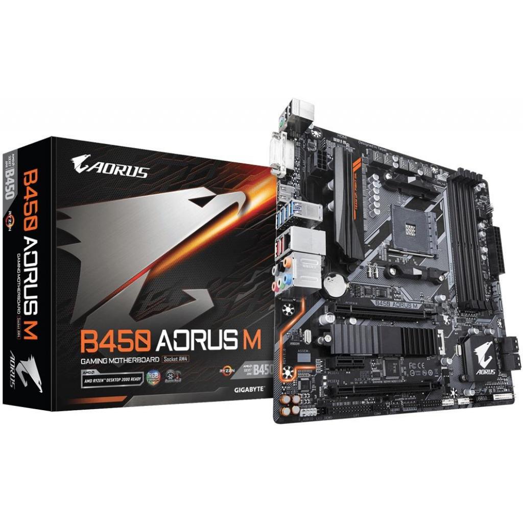 

Материнская плата GIGABYTE B450 AORUS M