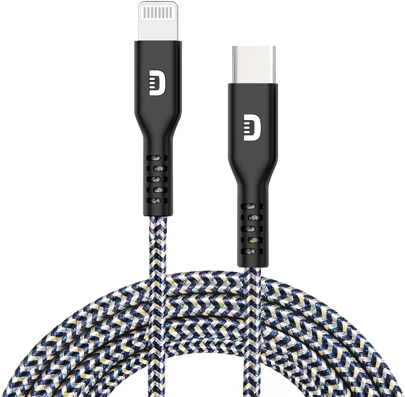 

Кабель Zendure SuperCord USB-C to Lightning 1 м Черный (QT-ZendurePDLbk)