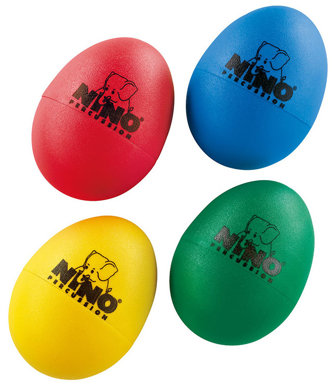 

Шейкер Nino Percussion NINOSET540 Egg Shaker Assortment 4 Pcs.