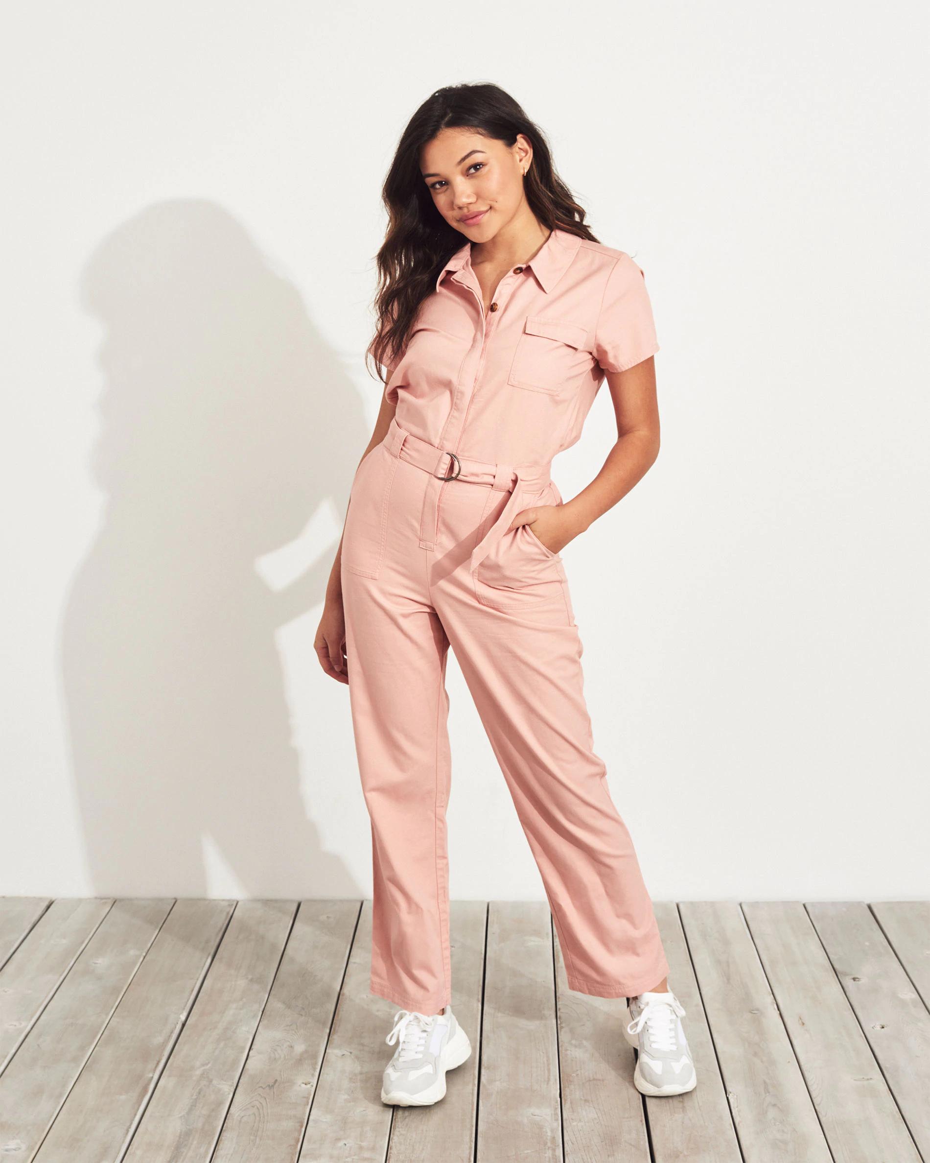 

Комбинезон Hollister HC6333W S Пудровый