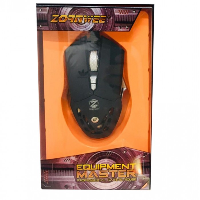 

Компьютерная игровая мышь, мышка Zornwee GX30 с подсветкой Чёрная