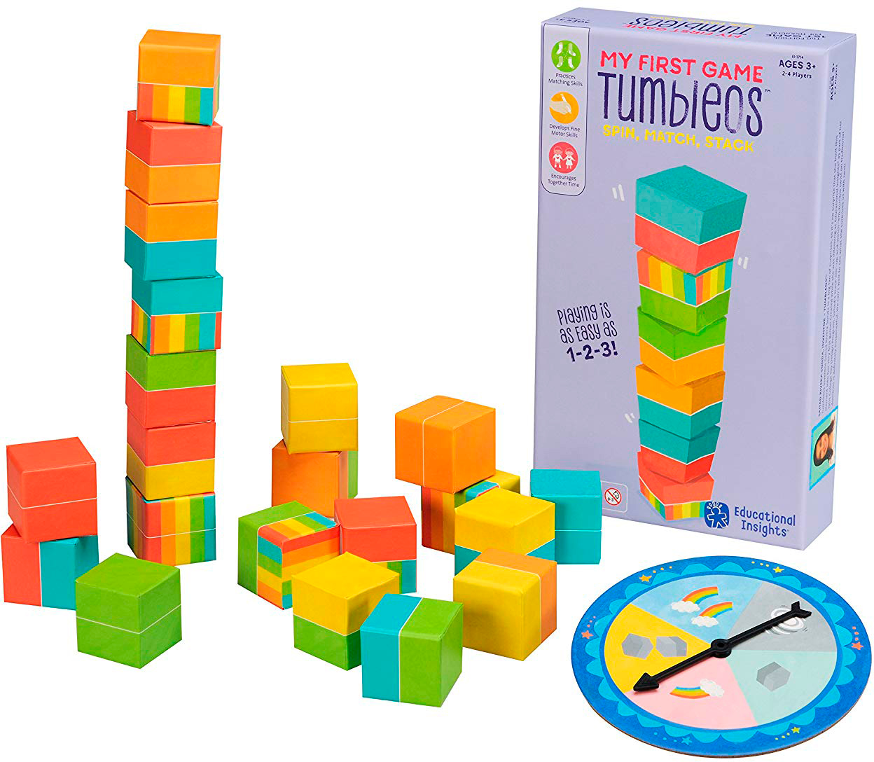 

Развивающая игра Educational Insights Построй башенку (EI-1714) (6900006504547)