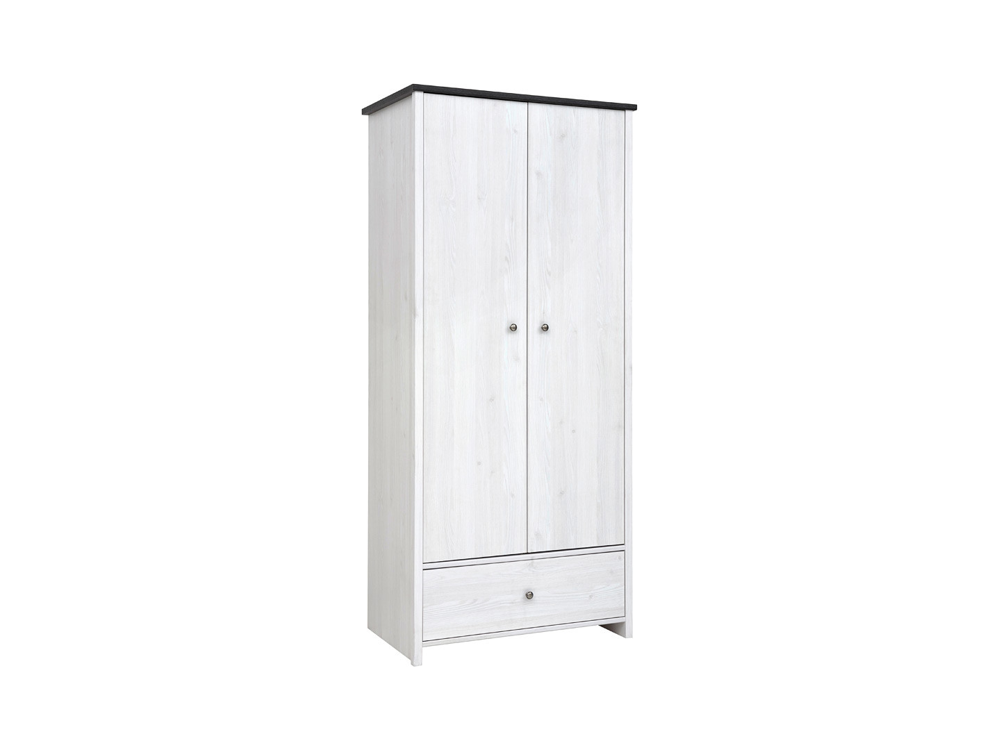 

Шкаф для одежды BRW (Black Red White) Порто SZF 2D1S джанни/сосна ларико