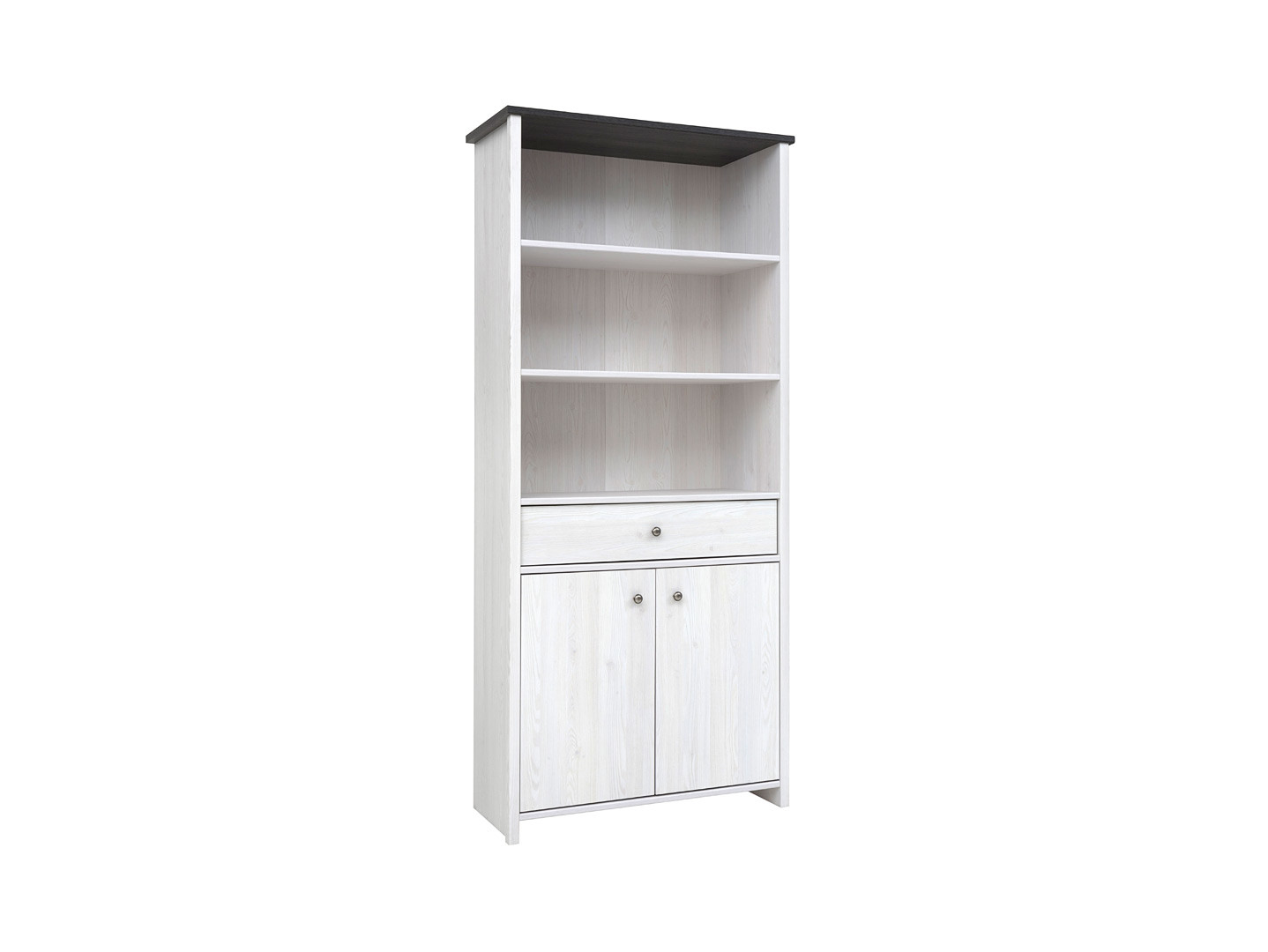 

Стеллаж BRW (Black Red White) Порто REG 2D1S джанни/сосна ларико