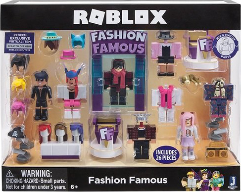 

Набор коллекционных игровых фигурок Roblox Jazwares Environmental Set Fashion Famous W1.5 (19821R) (681326198215)