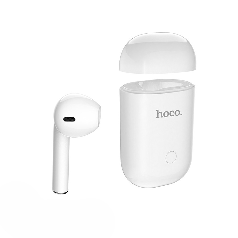 

Bluetooth-гарнитура разговорная Hoco E39L Mirth White