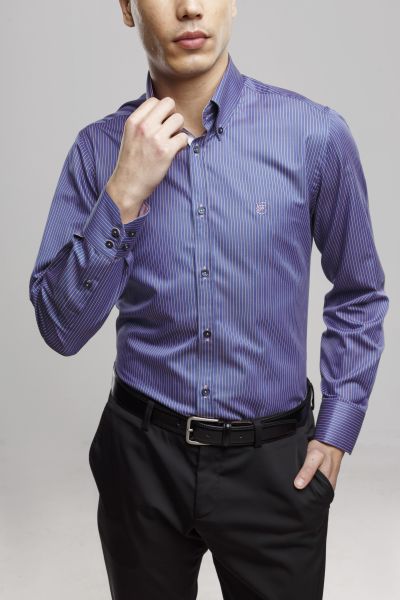 

Рубашка приталенная Frantini PK15302, Рубашка приталенная Frantini PK15302 M