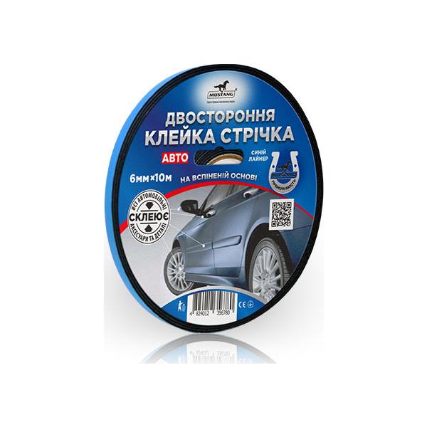 

Скотч двухсторонний Mustang 6 мм x 10 м авто (FTA610) (6 шт.)