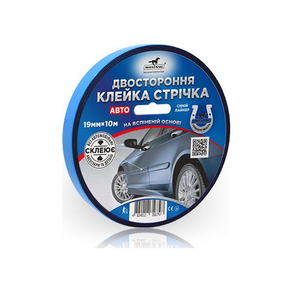 

Скотч двухсторонний Mustang 19 мм x 10 м авто (FTA1910) (2 шт.)