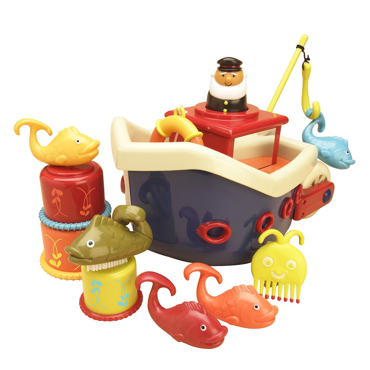 

Игровой набор - ЛОВИСЬ, РЫБКА (для игры в ванной,12 аксессуаров)