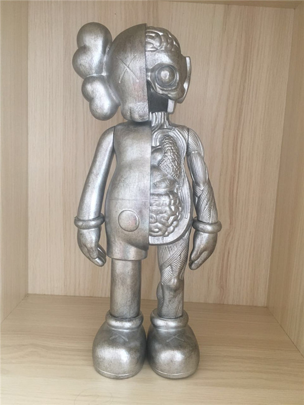 

Дизайнерская фигурка KAWS companion (37 см) open edition серебристый