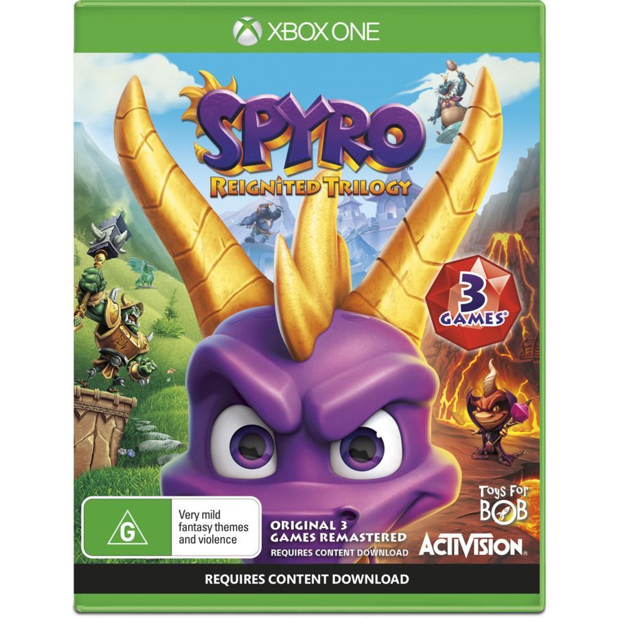 

Spyro Reignited Trilogy Xbox ONE английская версия