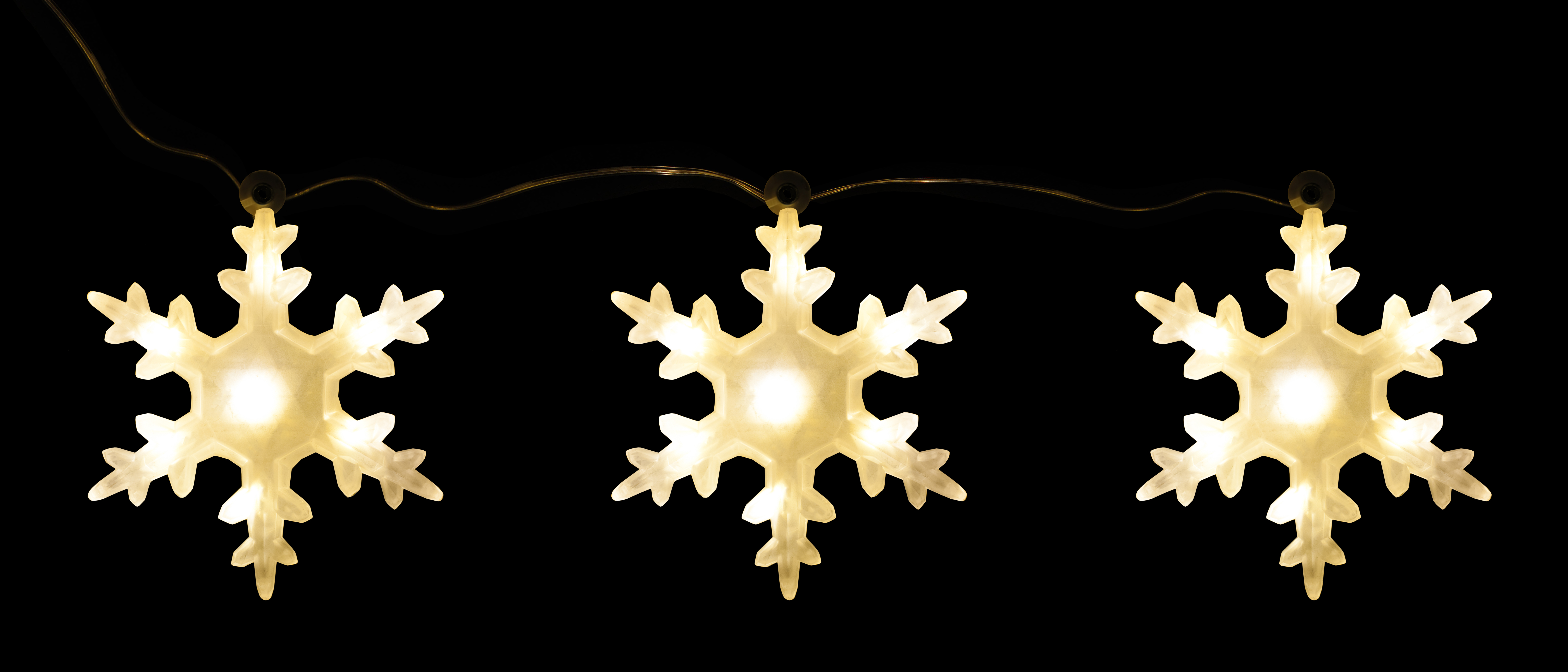 

Декоративное украшение Luca Lighting из 3 фигурок Три снежинки (8718861498691matt)