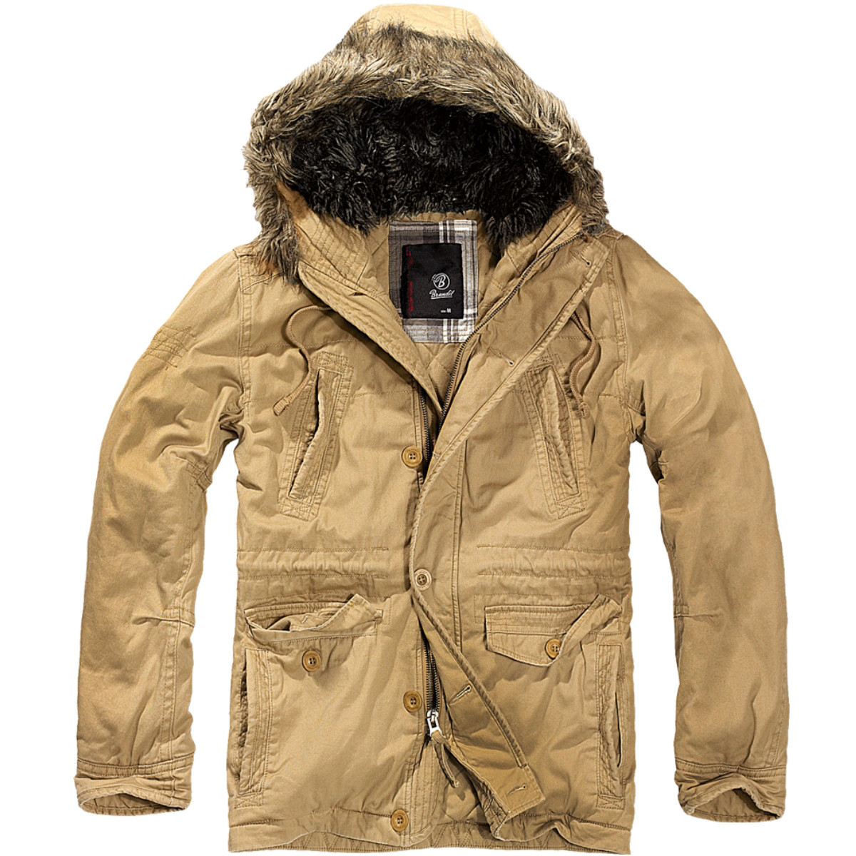 

Мужская парка Brandit Vintage Explorer CAMEL, Мужская парка Brandit Vintage Explorer CAMEL (L)