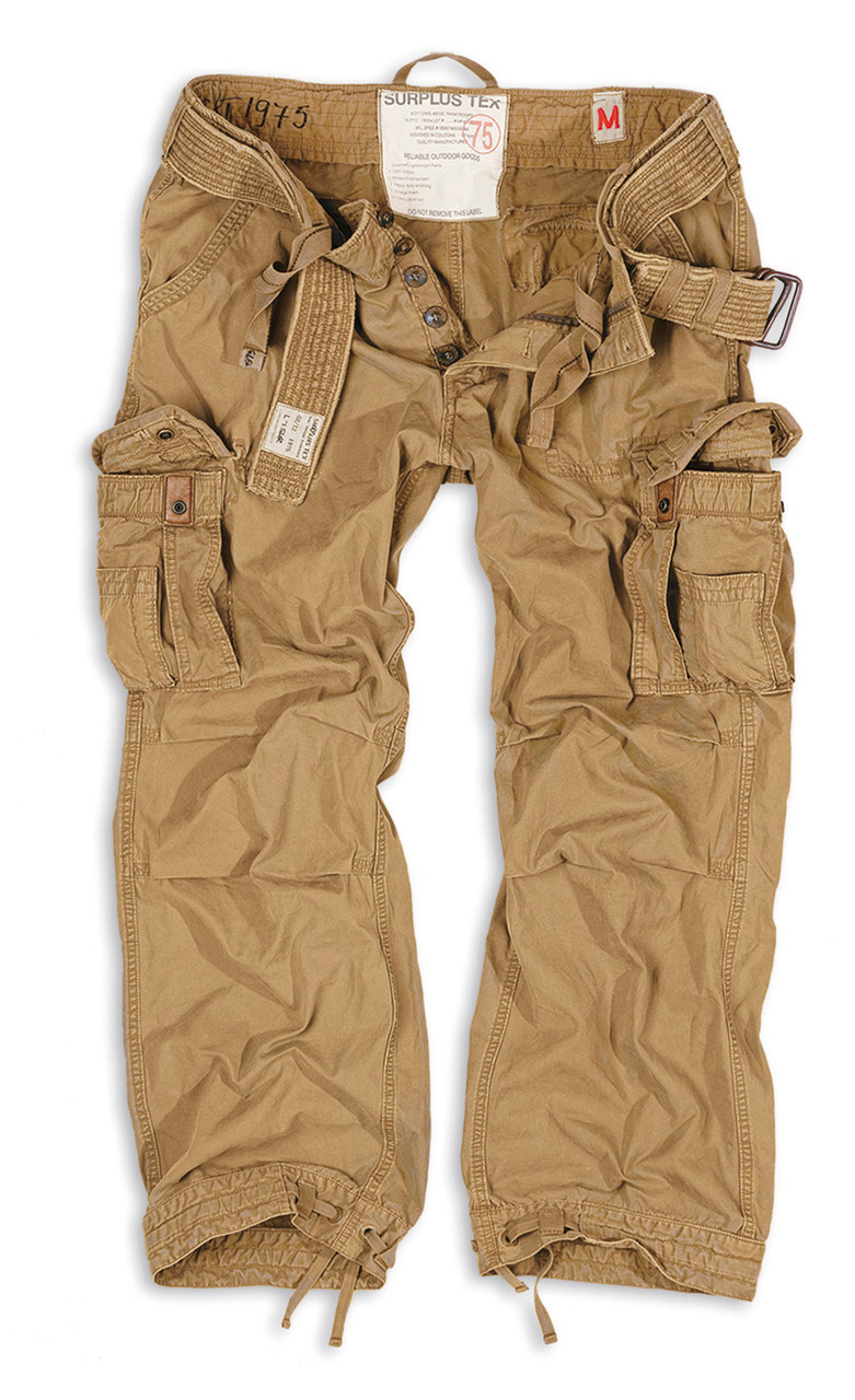 

Мужские карго брюки Surplus Premium Vintage Trousers Beige Gewas, Мужские карго брюки Surplus Premium Vintage Trousers Beige Gewas (L)