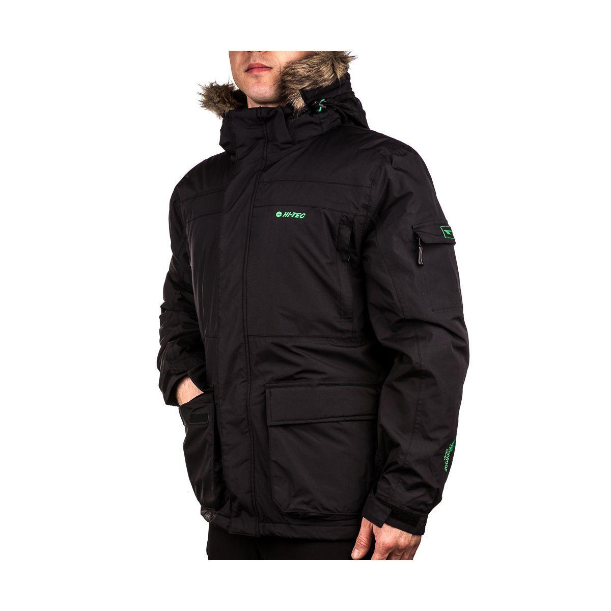 

Мембранная куртка мужская Hi-Tec Marcus Black Green (XL)