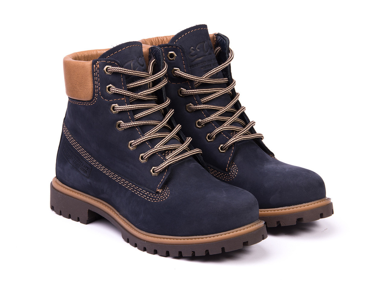 

Черевики Etor 9916-2298 сине+рыжий, 42