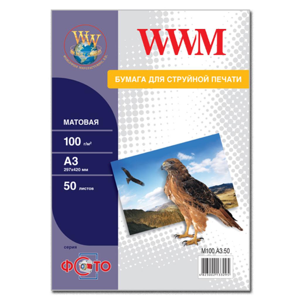 

Бумага WWM A3 (M100.A3.50)