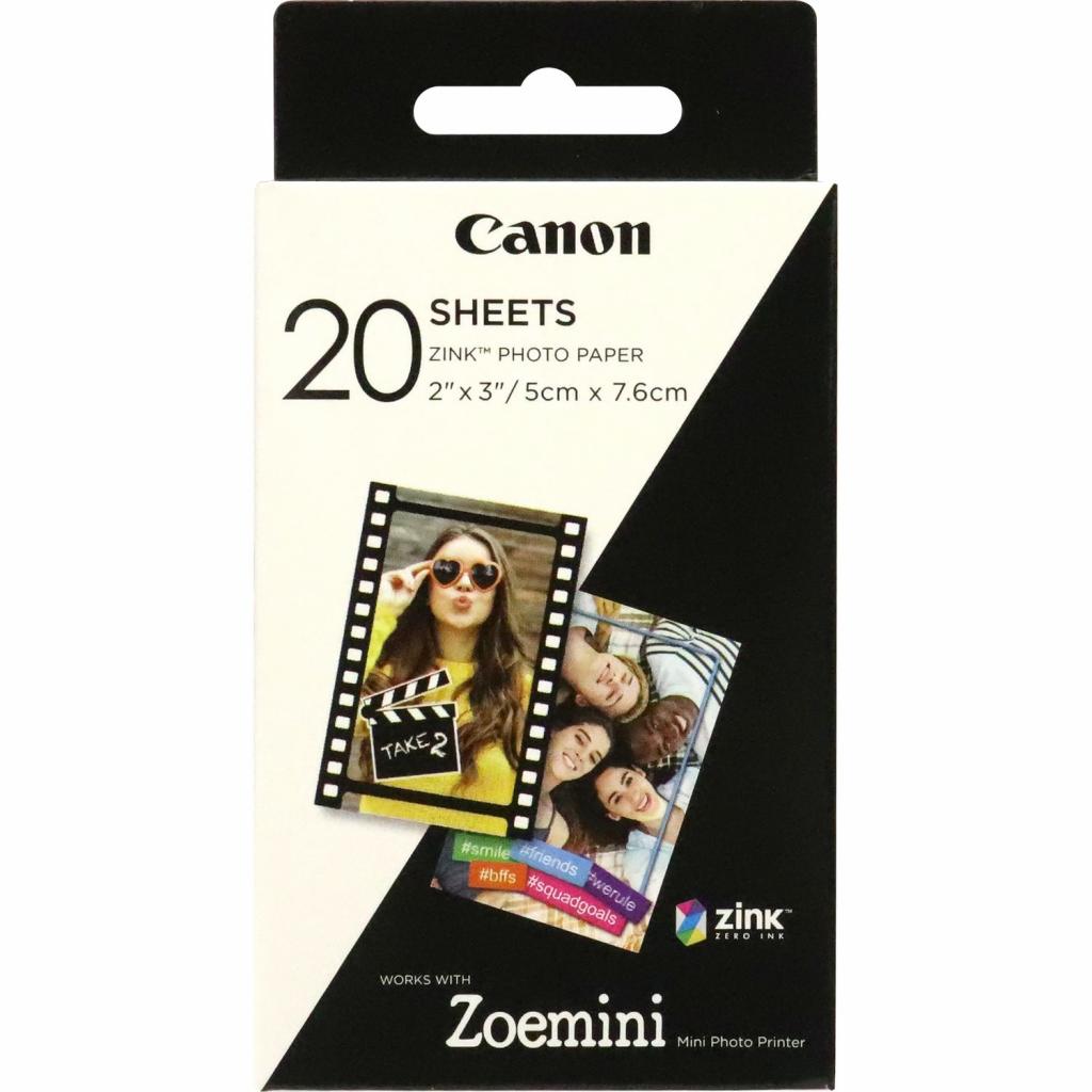 

Бумага Canon 2"x3" ZINK™ ZP-2030 20s (3214C002)