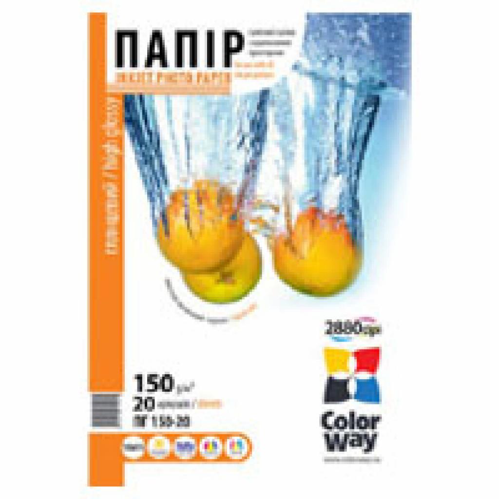 

Бумага ColorWay 10x15 (ПГ180-500) (PG1805004R)