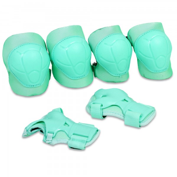 

Защита детская наколенники, налокотники, перчатки Zelart SK-4684 ENJOYMENT Green (PS00040)