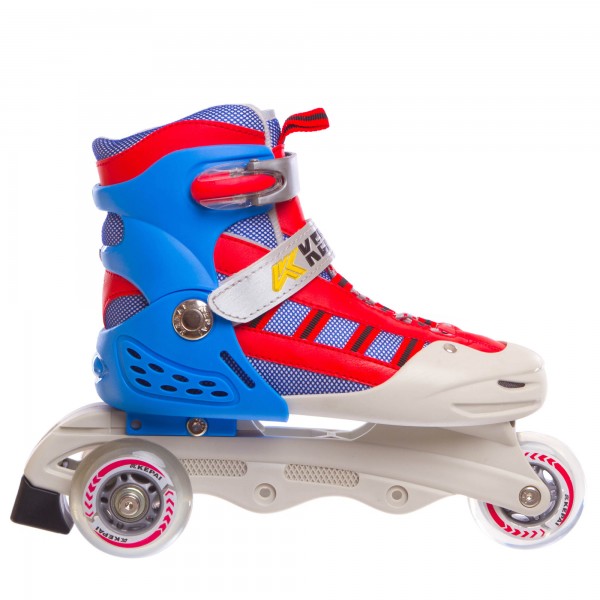 

Ролики Роликовые коньки раздвижные детские KEPAI SK-321 Red/Blue (PS00176)